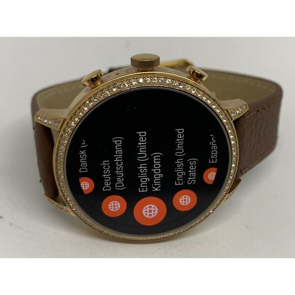 Fossil Gen 4 Authentic Digital Dial Smart Watch Custom Band FTW6018 BA153 - Picture 6 of 12